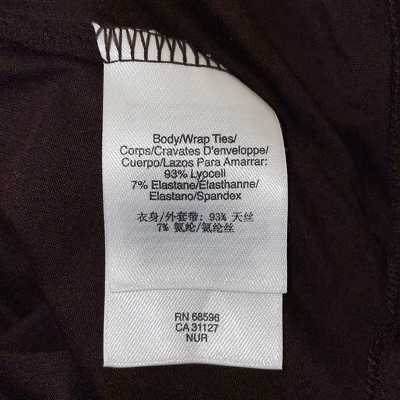 DKNY Sleeveless Tie Front Dress - Picture 5 of 6